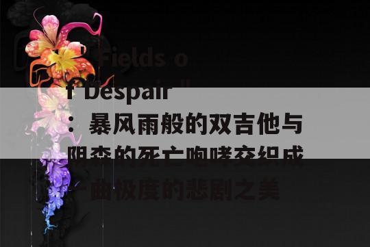  ＂Fields of Despair＂：暴风雨般的双吉他与阴森的死亡咆哮交织成一曲极度的悲剧之美